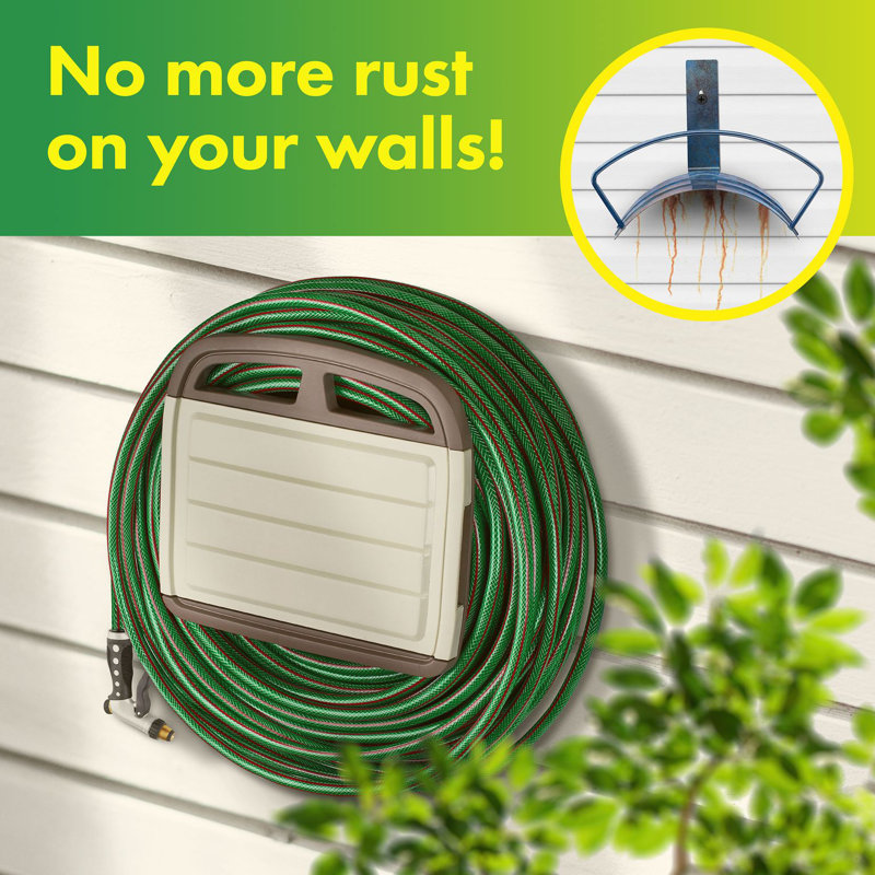 DFOmer Graden Water Plastic Wall Mounted Hose Holder & Reviews Wayfair